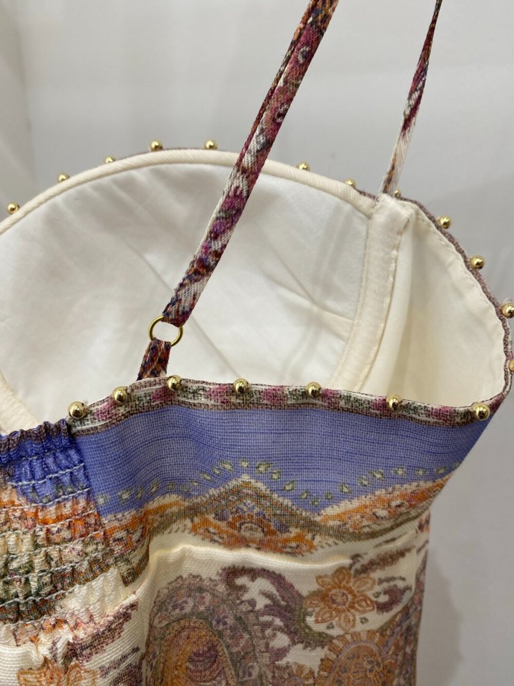 Zimmermann Alchemy Paisley Print Linen & Silk Dress - Picture 8 of 12